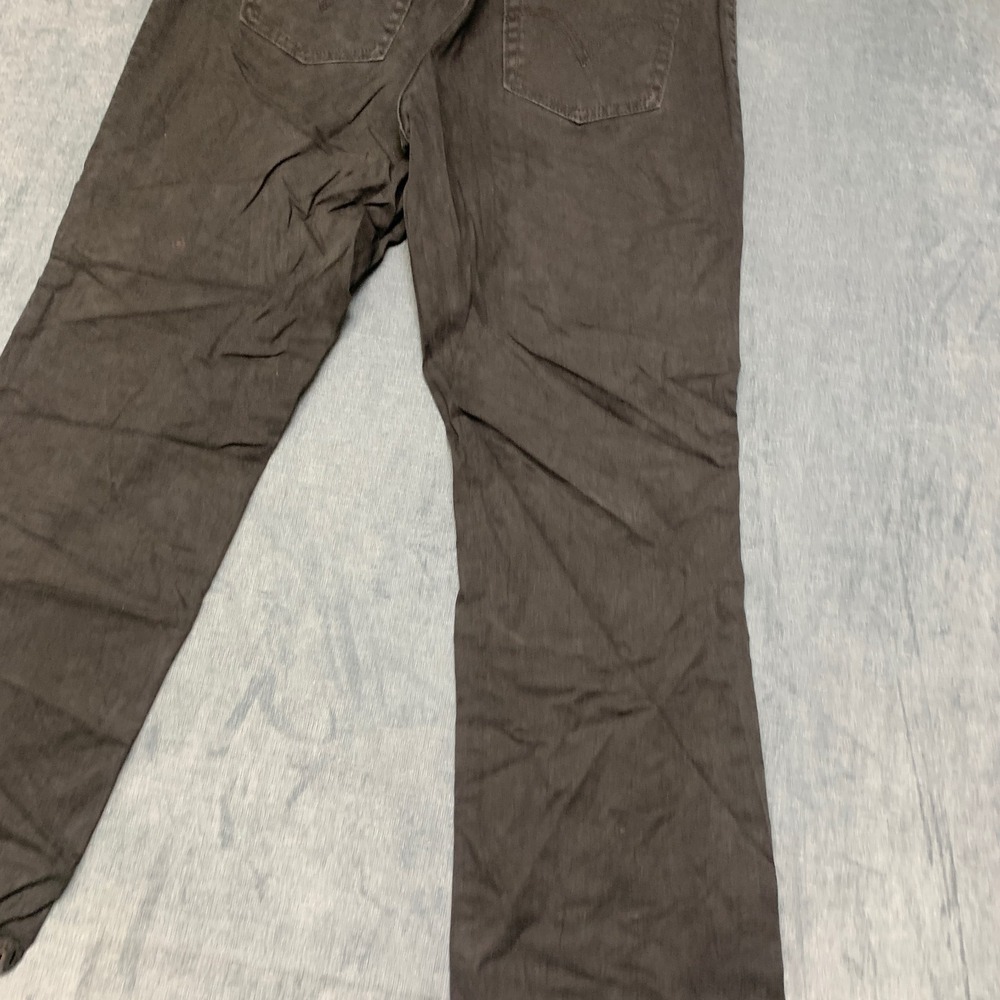 Levi's 550 Bootcut Jeans Women 12S Black Denim Cotton Stretch Casual Relaxed Fit - Picture 9 of 16